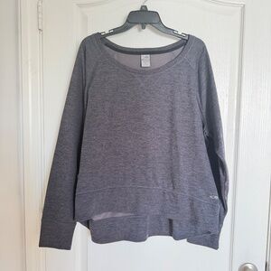 Champion Duo Dry Back Heather XXL Pullover Long Sleeve